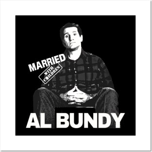 Al bundy - black retro Posters and Art